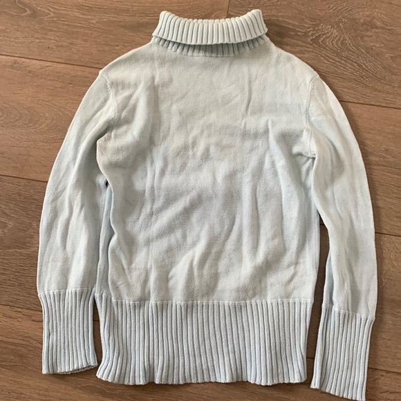 BOGO A|X Armani Exchange pale blue turtleneck XS - Picture 1 of 3
